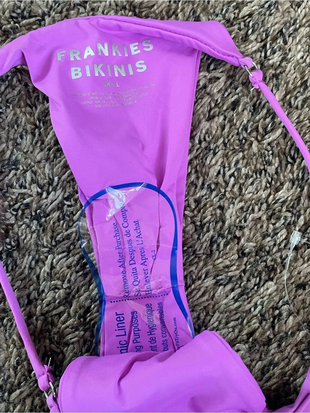 Frankie's Bikinis Sara Bikini Bottom NWOT SMALL